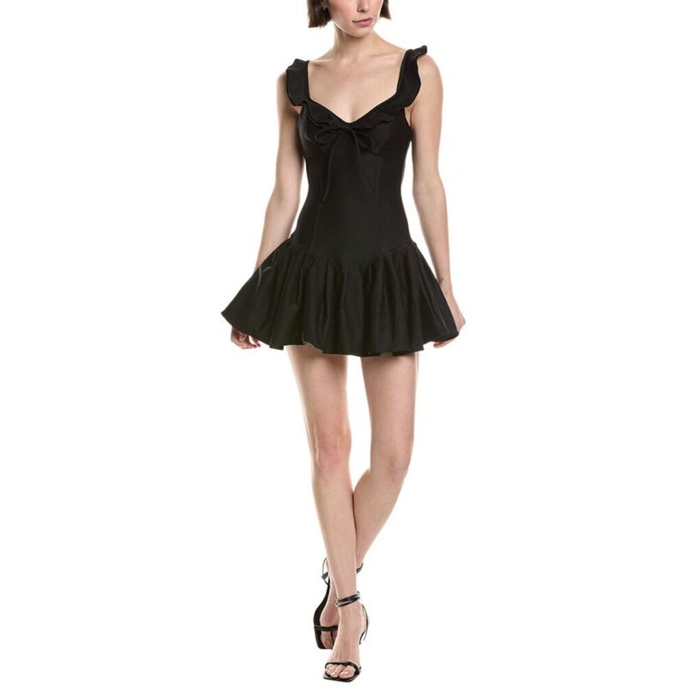 70/21 Womens  Mini Dress, Black